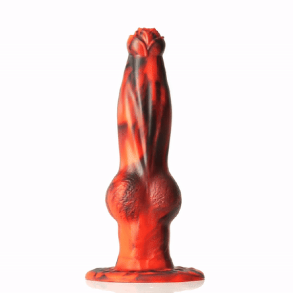 Hell Wolf Thrusting Vibrating Silicone Dildo | Knotted Healthy & Active Hell Wolf Thrusting Vibrating Silicone Dildo | Knotted Healthy & Active