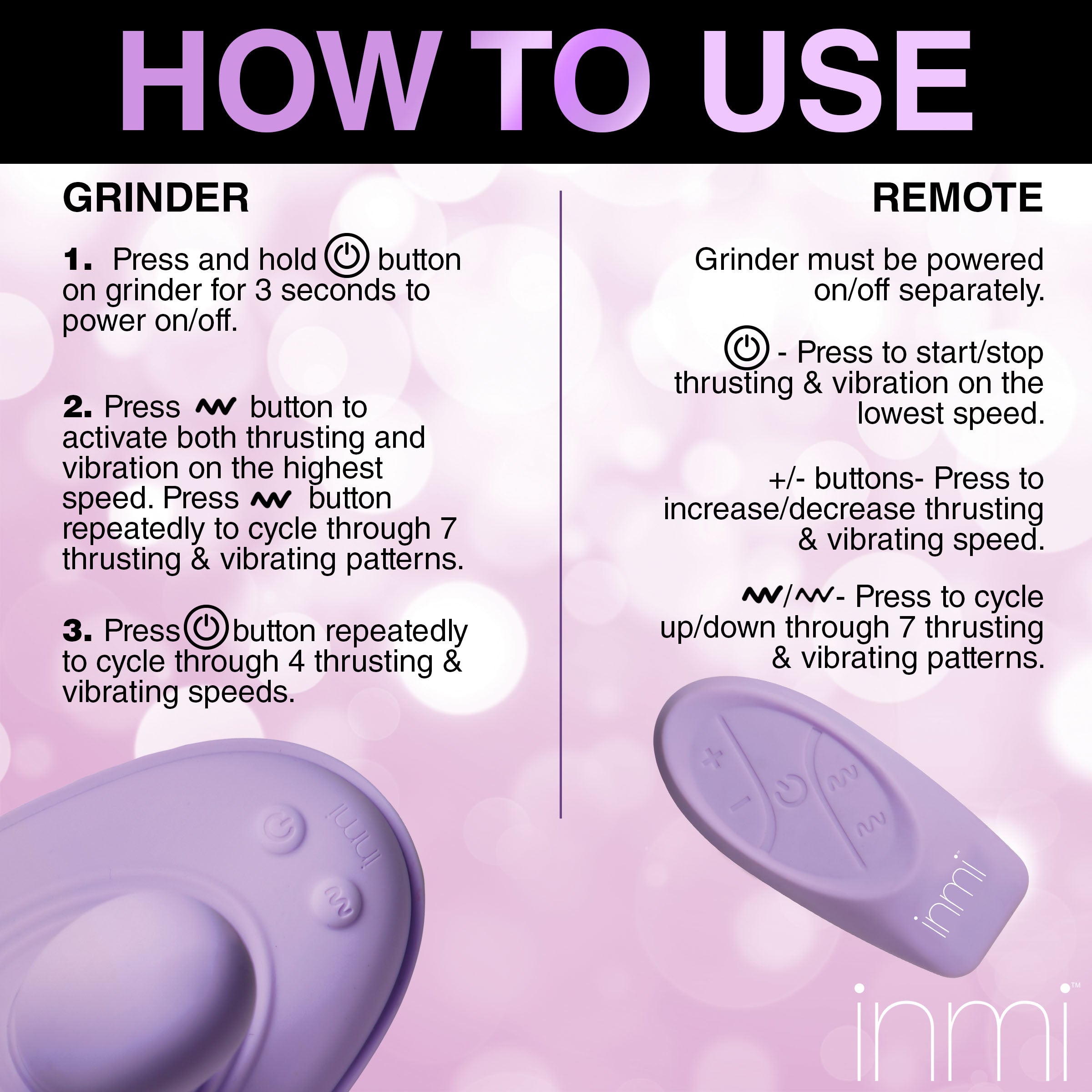 Thrust n Grind Thrusting Vibrating Silicone Sex Grinder Healthy & Active Thrust n Grind Thrusting Vibrating Silicone Sex Grinder Healthy & Active