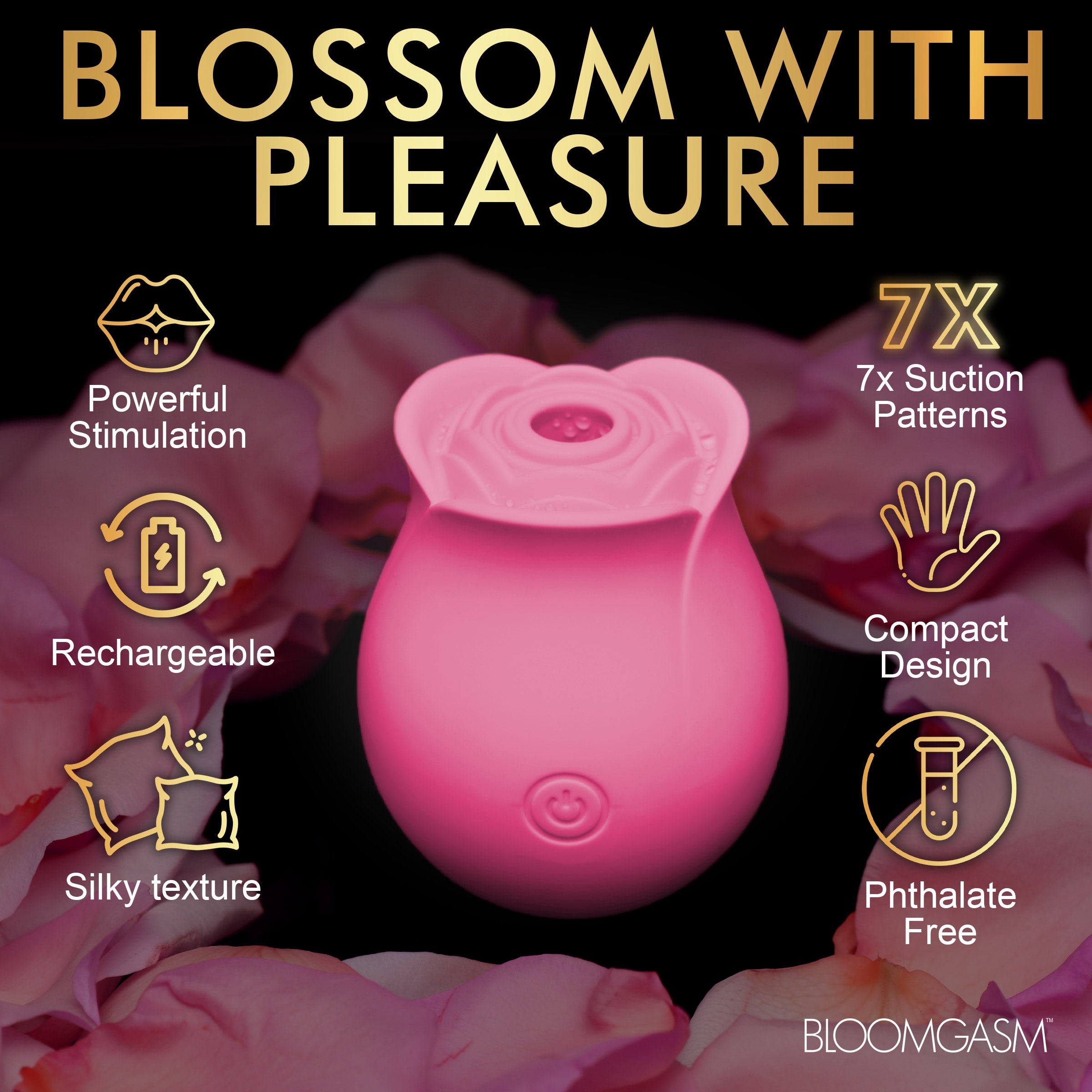 The Perfect Rose Clitoral Stimulator | IPX7 Waterproof Healthy & Active The Perfect Rose Clitoral Stimulator | IPX7 Waterproof Healthy & Active