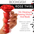 Rose Twirl 10X Vibrating + Rotating Silicone Anal Beads 2