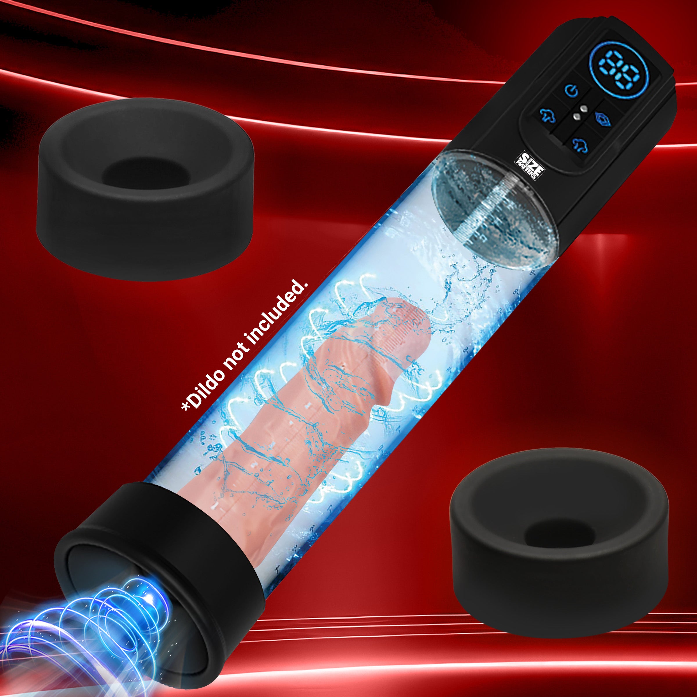 Sucking Penis Pump with Digital Display | 4 Suction Levels Healthy & Active Sucking Penis Pump with Digital Display | 4 Suction Levels Healthy & Active