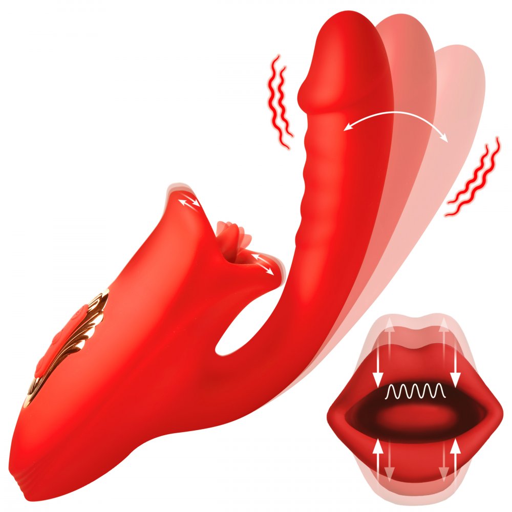 Deep Kiss Silicone Licking Rabbit Vibrator | Flexible Healthy & Active Deep Kiss Silicone Licking Rabbit Vibrator | Flexible Healthy & Active
