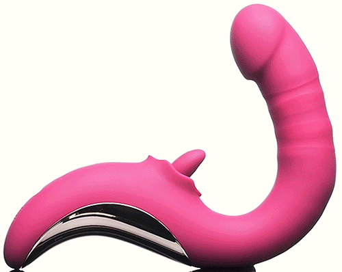 Tease and Please Thrusting and Licking Vibrator Healthy & Active Tease and Please Thrusting and Licking Vibrator Healthy & Active