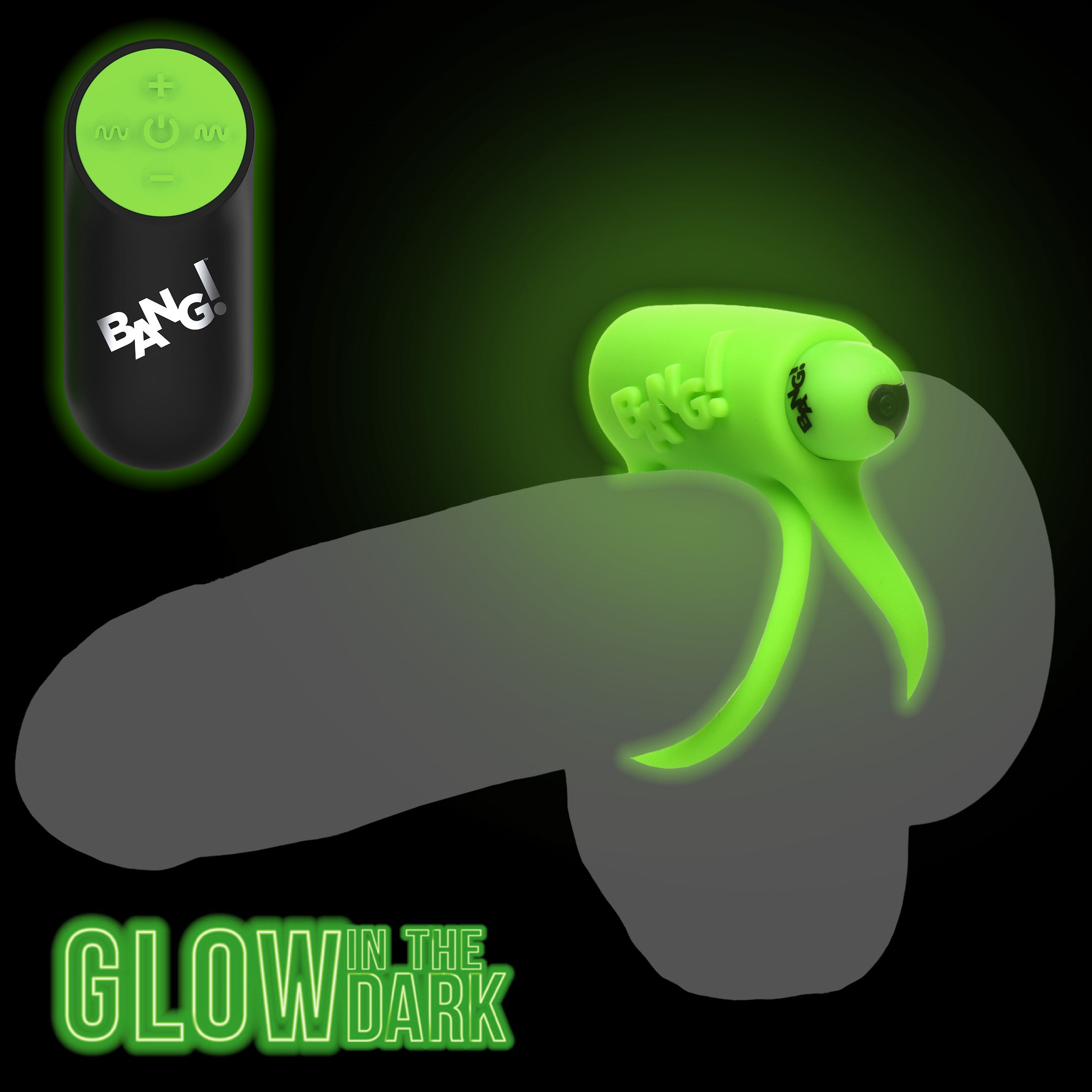 Glow-in-the-Dark Silicone Vibrating Cock Ring Healthy & Active Glow-in-the-Dark Silicone Vibrating Cock Ring Healthy & Active