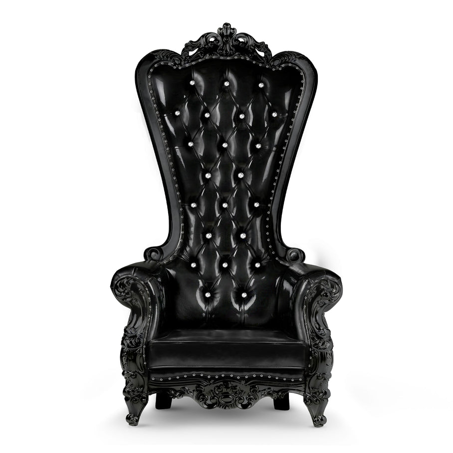 Ultimate Throne Chair - Black | Free Shipping Included