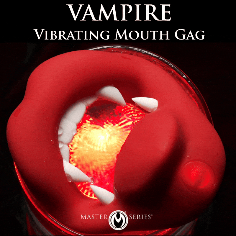 Vampire Vibrating Mouth Gag
