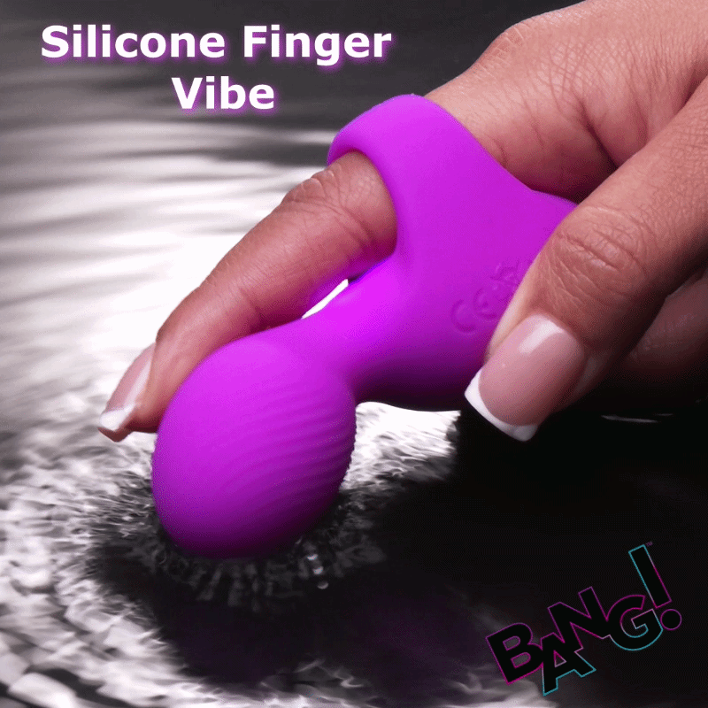 Silicone Finger Vibrator