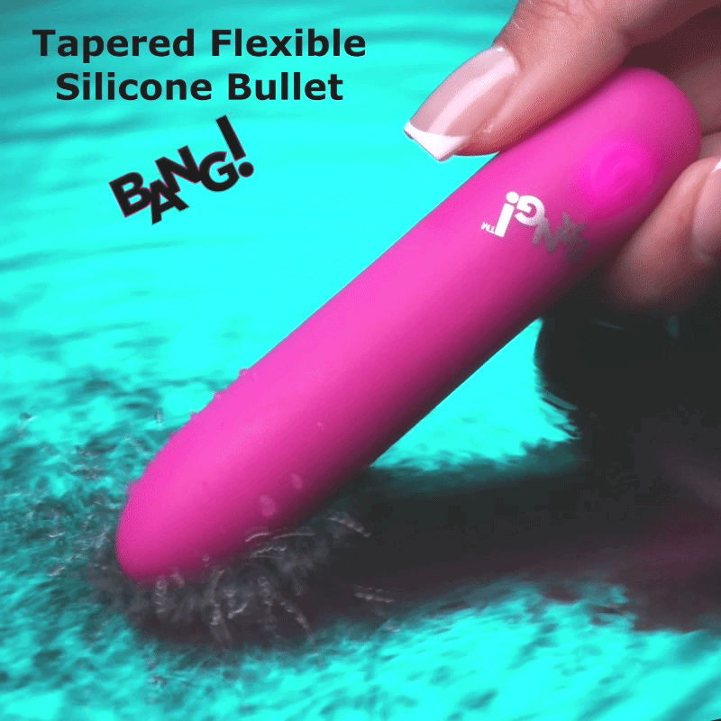Tapered Flexible Silicone Bullet