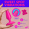 Flexible Vibrating Silicone Butt Plug