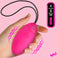 Vibrating Silicone Egg with Digital Remote