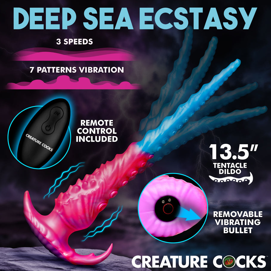 Vibropus Vibrating Silicone Dildo 13in Tentacle Healthy Active vibropus-vibrating-silicone-dildo-13in-tentacle-healthy-active