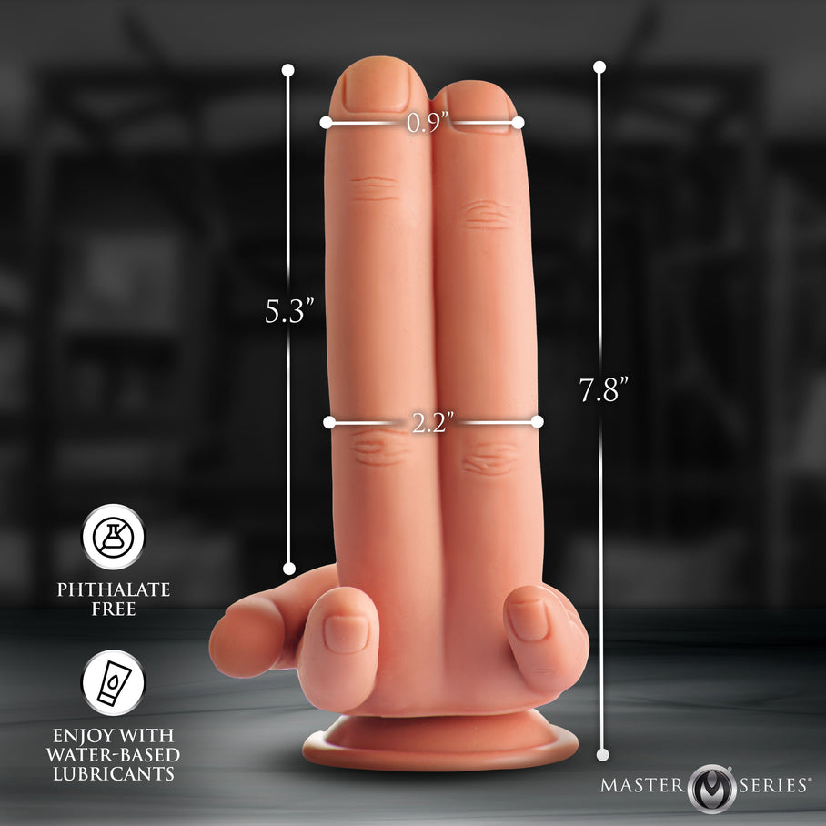 Mr. Fingers Silicone Dildo