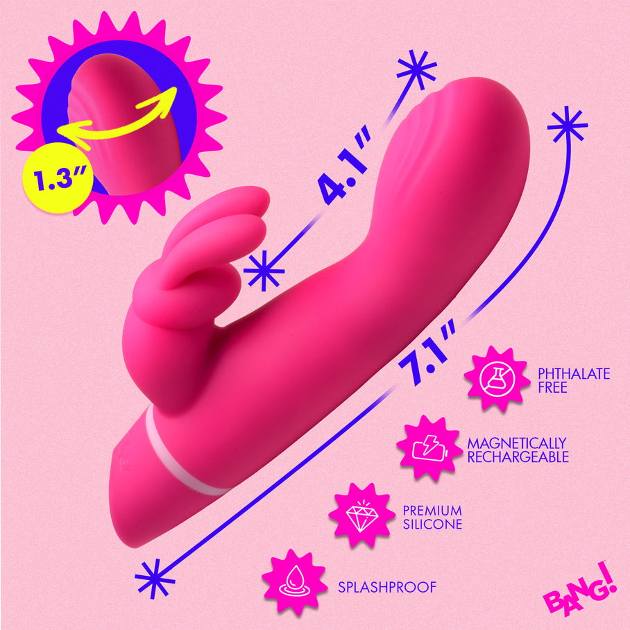 Come Hither Silicone Rabbit Vibrator