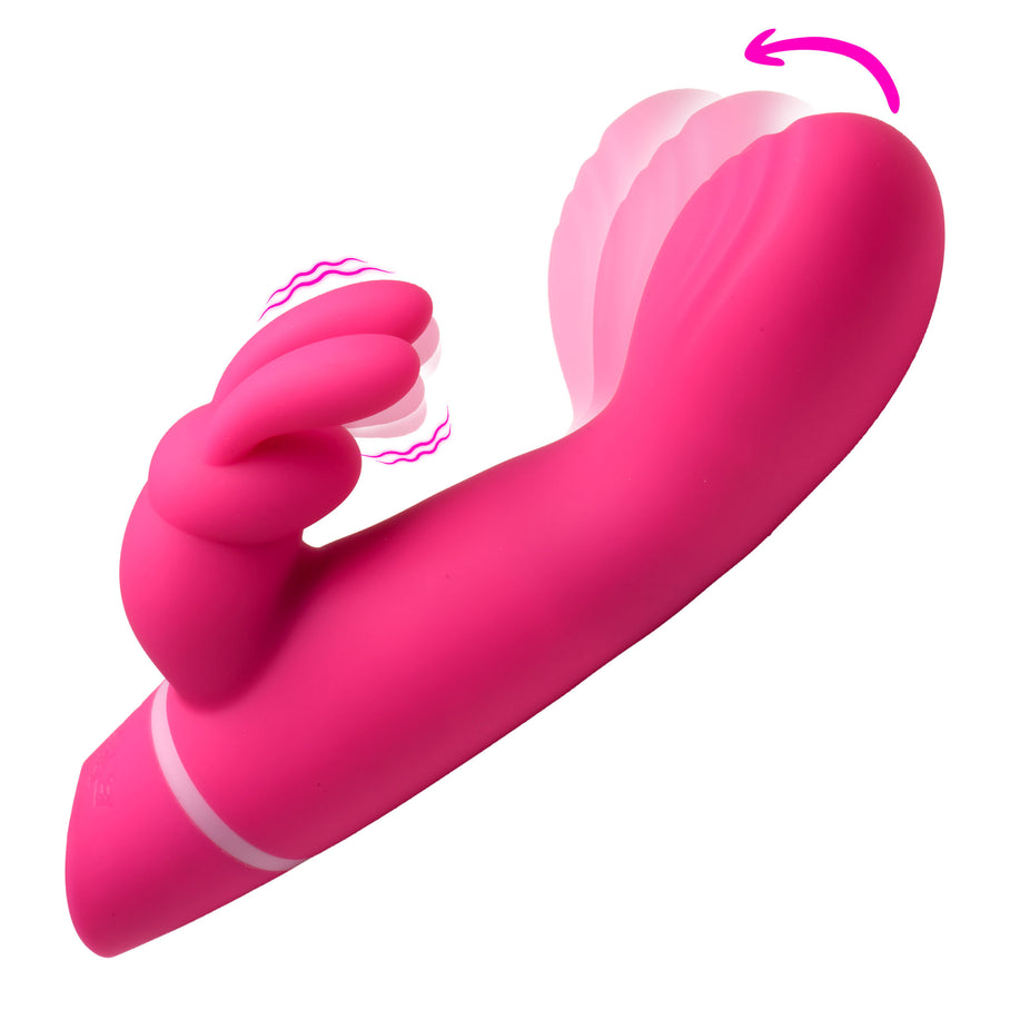 Come Hither Silicone Rabbit Vibrator
