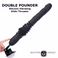 Double Pounder Silicone Vibrating Dildo Thruster