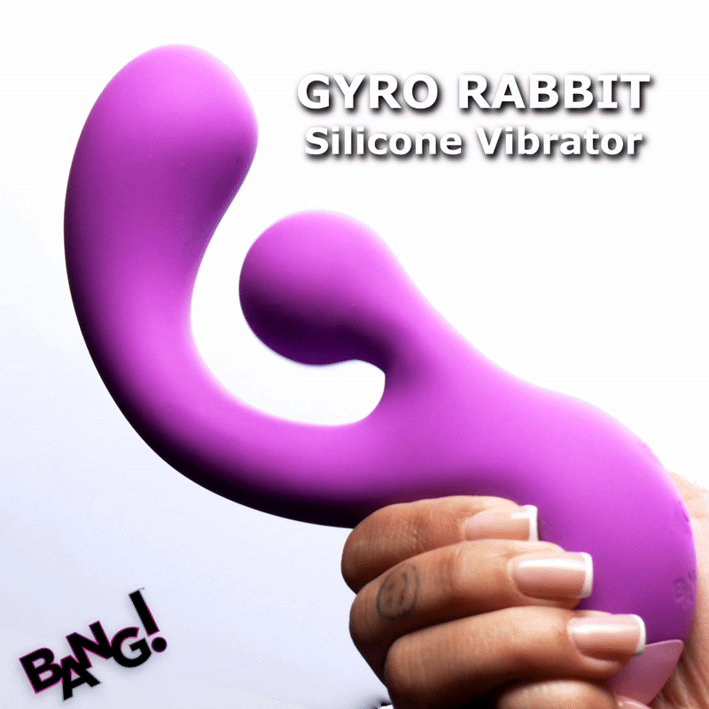 Gyro Rabbit Silicone Vibrator