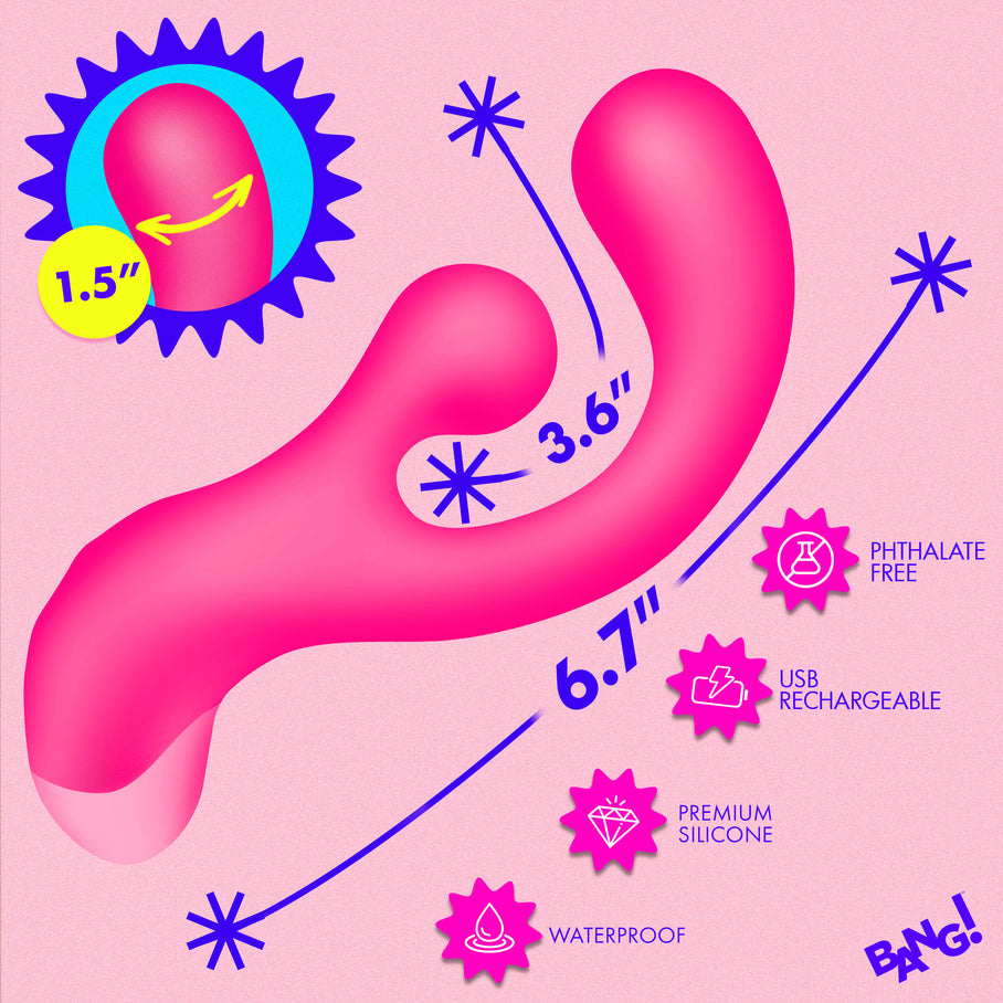 Gyro Rabbit Silicone Vibrator