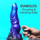 Diabolos Thrusting & Vibrating Dildo
