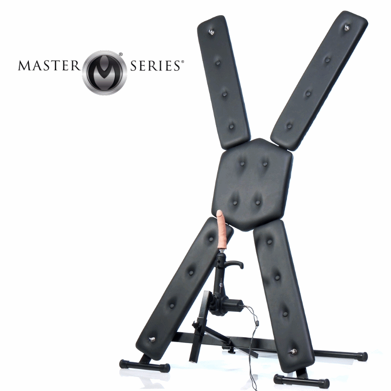 St. Andrew's Cross with Sex Machine