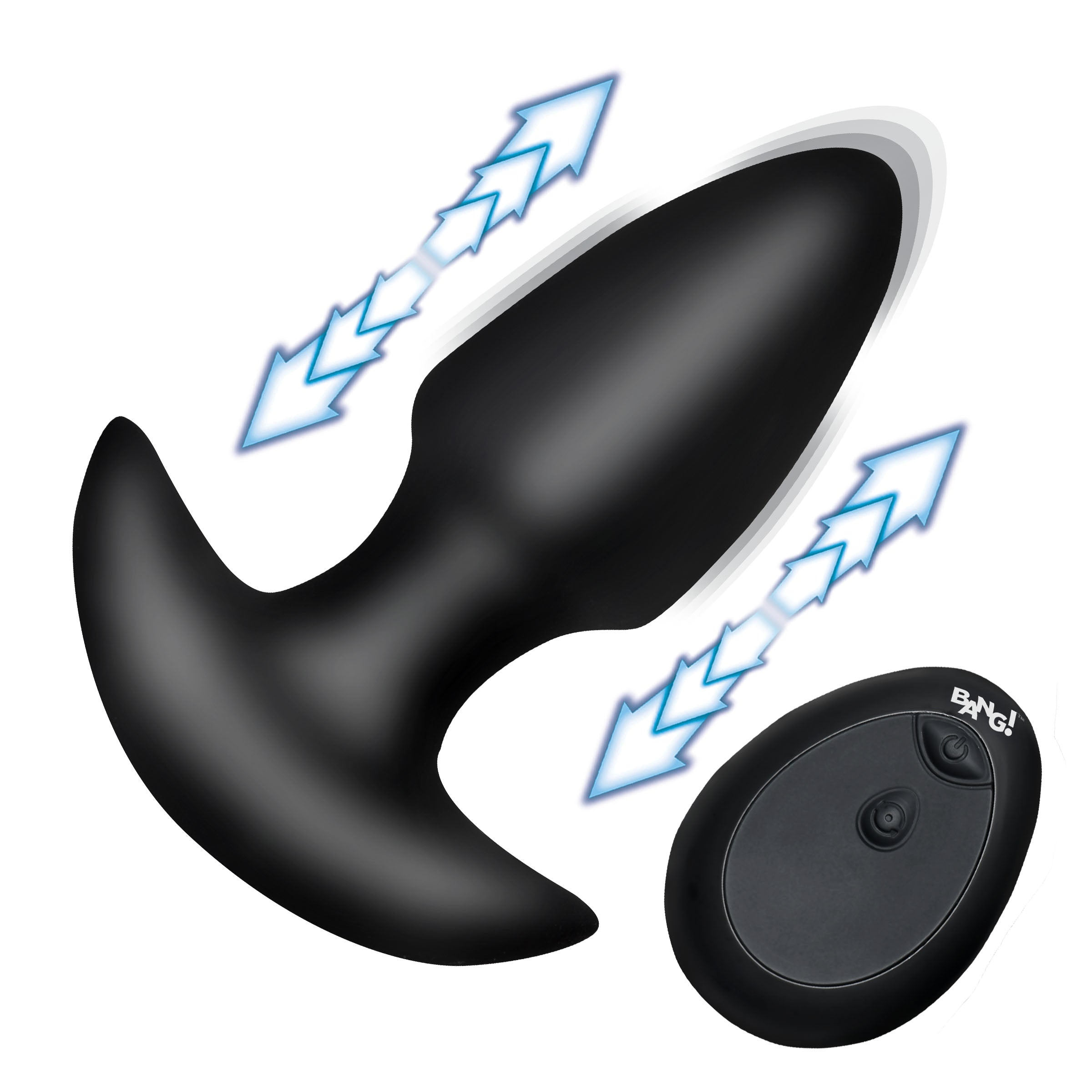 Thrusting Vibrating Silicone Butt Plug | Remote Healthy & Active Thrusting Vibrating Silicone Butt Plug | Remote Healthy & Active