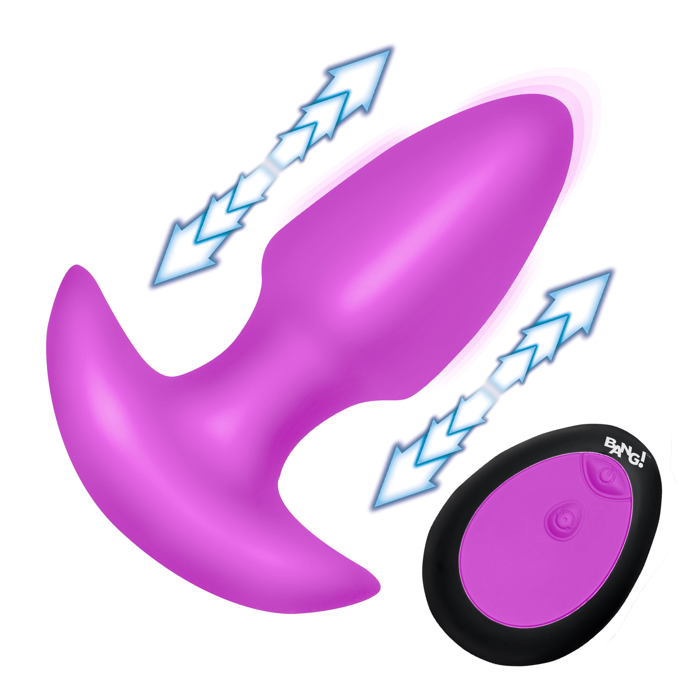 Thrusting Vibrating Silicone Butt Plug | Remote Healthy & Active Thrusting Vibrating Silicone Butt Plug | Remote Healthy & Active
