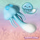 Creature Cuties Jellyvibe vibrator body-safe silicone dual motor double-ended
