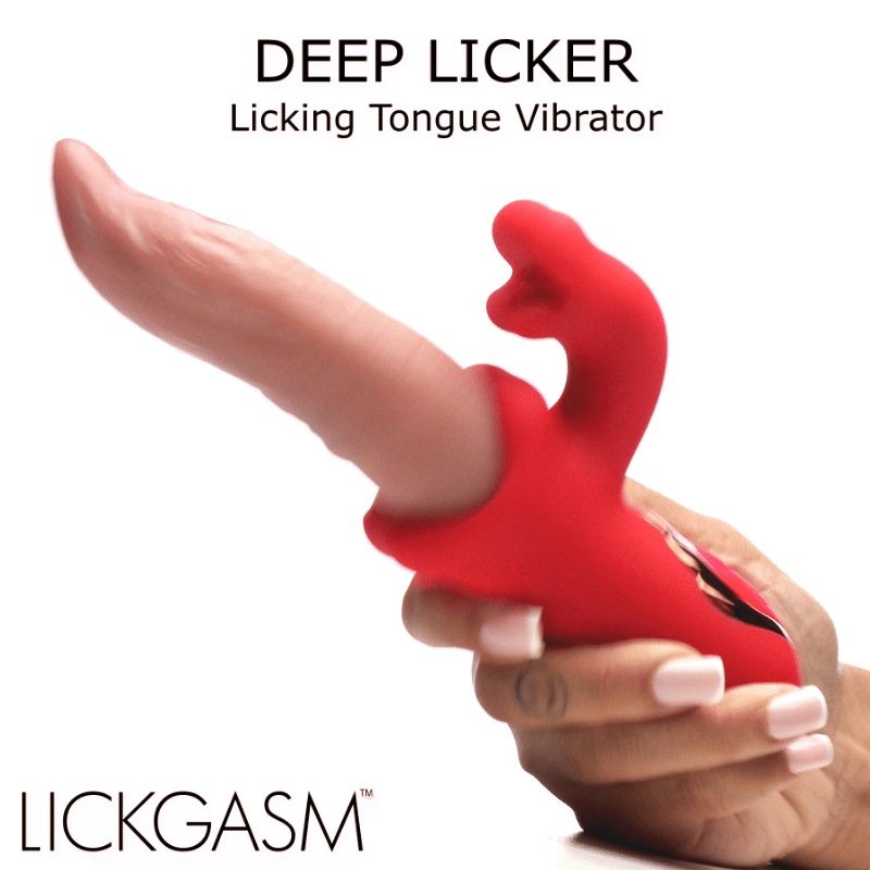 Deep Licker Licking Tongue Vibrator