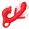 Kissing & Flicking Silicone Vibrator