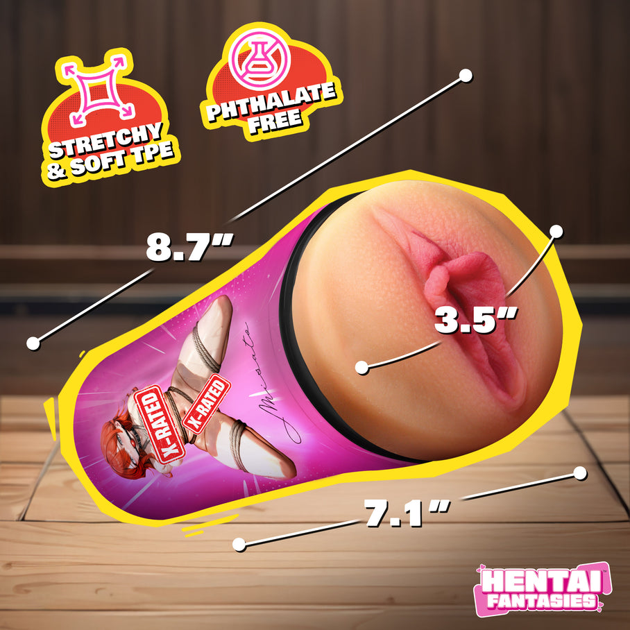 Misato the Shibari Girl Pussy Masturbator