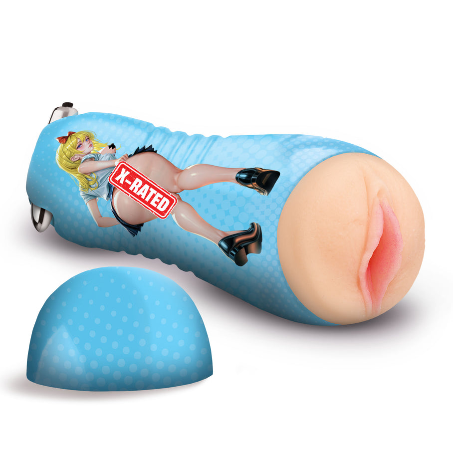 Asuna the School Girl Vibrating Pussy Stroker