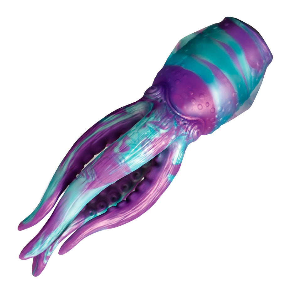 Creature Cocks Tenta Stroke product box with colorful fantasy creature artwork in galaxy purple
