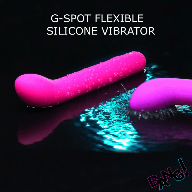 G-Spot Flexible Silicone Vibrator