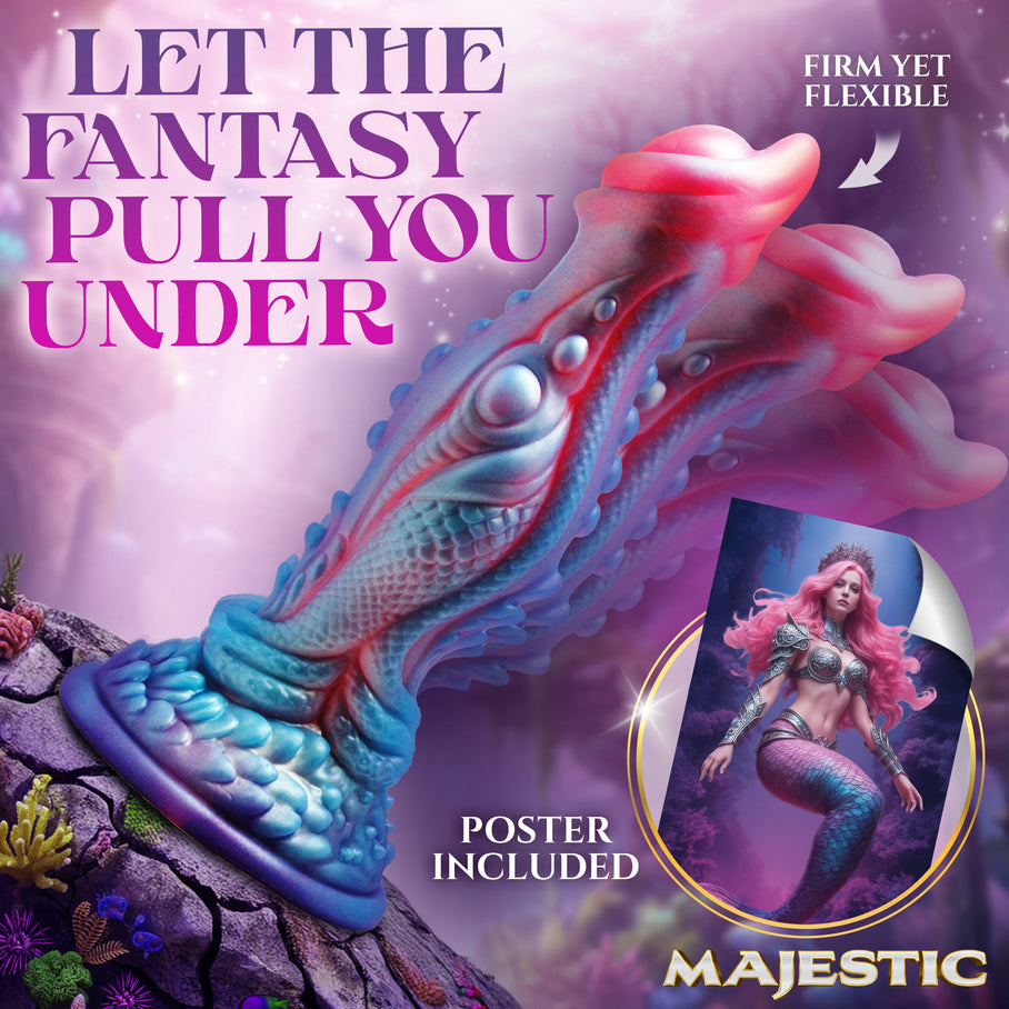 Delphine Mermaid Silicone Dildo