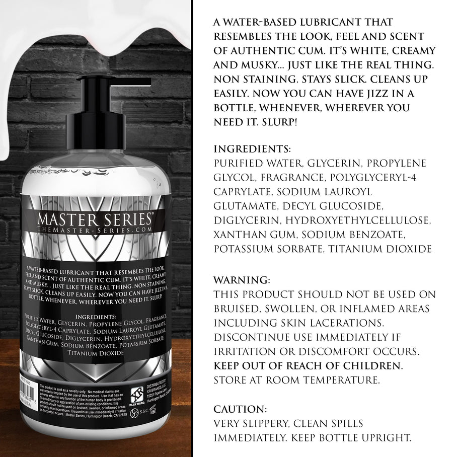 Jizz-Scented Lubricant