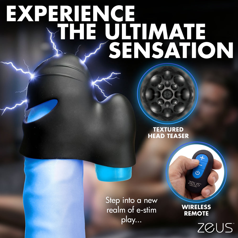 shop Zeus body-safe e-stim anal plug and head teaser kit for playful wellness exploration