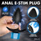 buy body-safe 2-in-1 e-stim kit Zeus nubbed head teaser tapered anal plug wellness playful