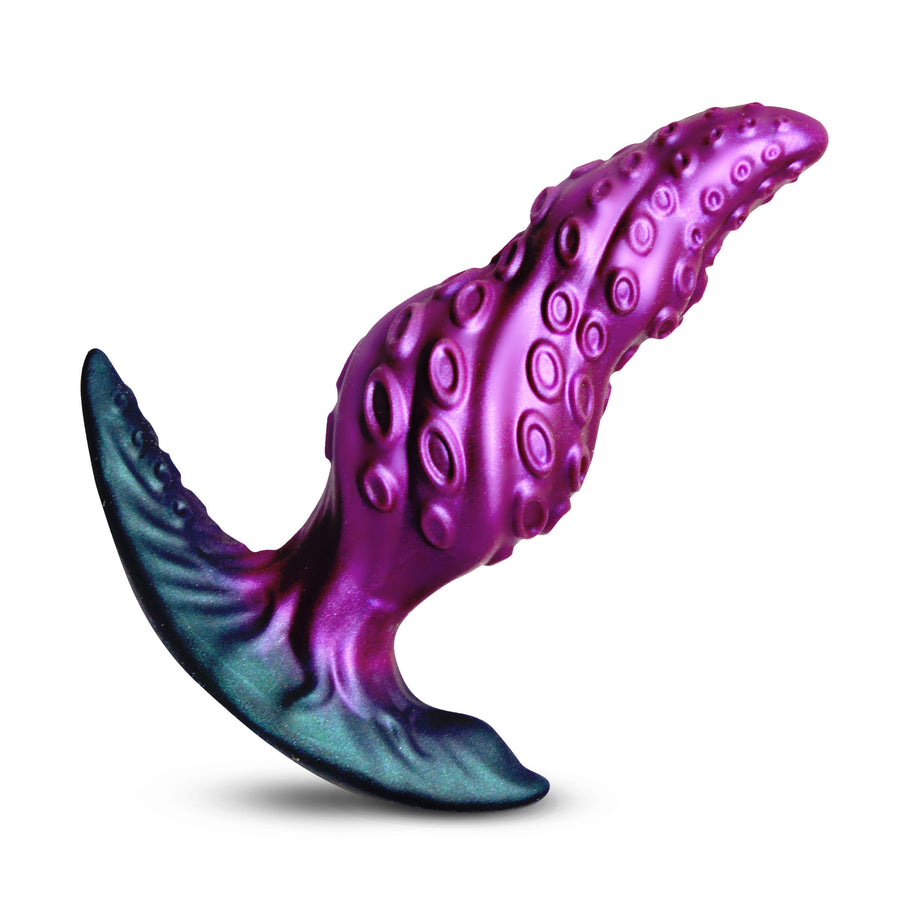 tentacle anal plug body-safe 2 inch diameter ergonomic base extended wear