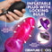  inflatable anal plug body-safe phthalate-free adjustable girth textured
ergonomic