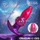 inflatable silicone plug body-safe couples adjustable girth alien texture comfort