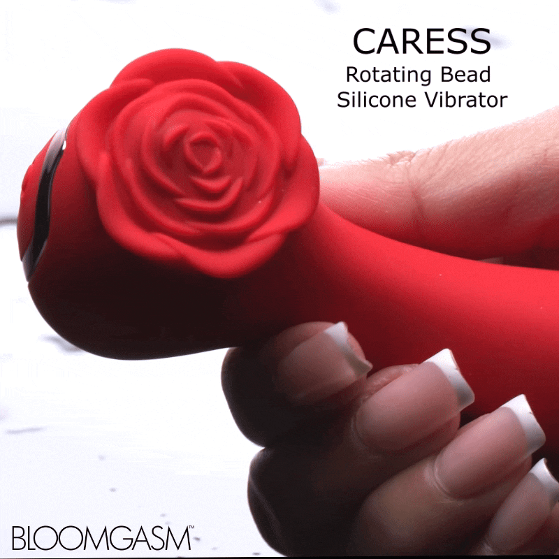 Caress Rotating Bead Silicone Vibrator