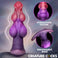 buy Dragon Master body-safe silicone P-spot anal plug dragon scale coral lilac wellness