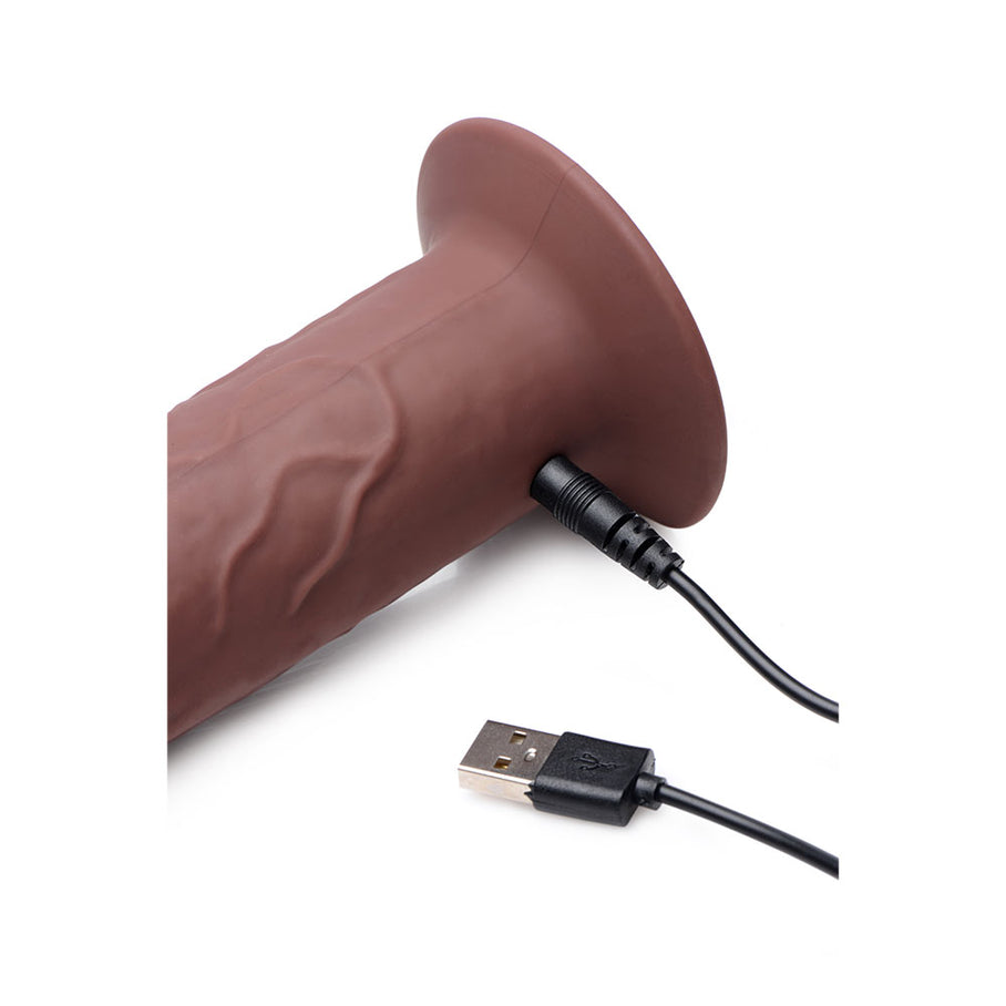 7X Remote Control Vibrating and Thumping Dildo