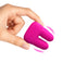 Rechargeable Pink Bang! Dual Silicone Vibrator with USB cord