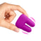 Rechargeable Purple Bang! Dual Silicone Vibrator with USB cord