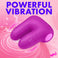 Compact Purple Bang! Dual Silicone Vibrator for travel