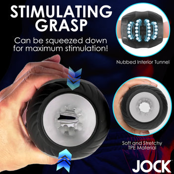 Jock 10X Vibrating & Squeezing Masturbator 2