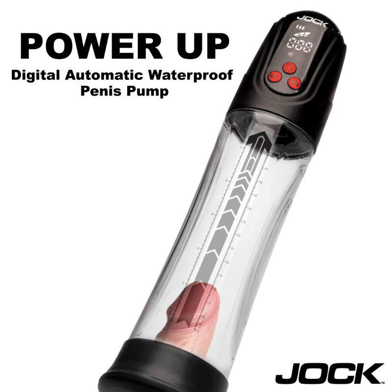 Power Up Digital Automatic Waterproof Penis Pump