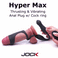 Hype Max Thrusting & Vibrating Anal Plug w/C-Ring