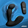 Dual-motor prostate massager with wireless remote hands-free silicone solo