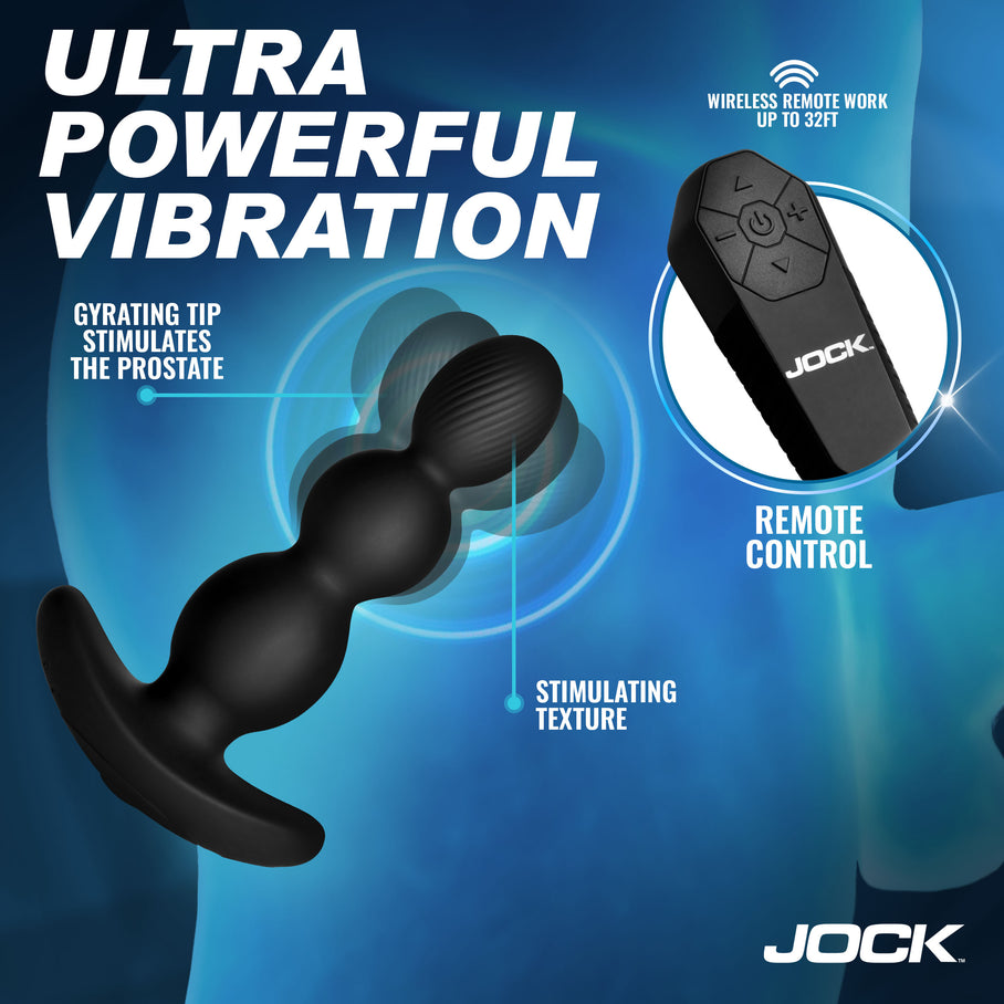 Gyro-X waterproof rechargeable silicone prostate plug 3 speeds 7 patterns